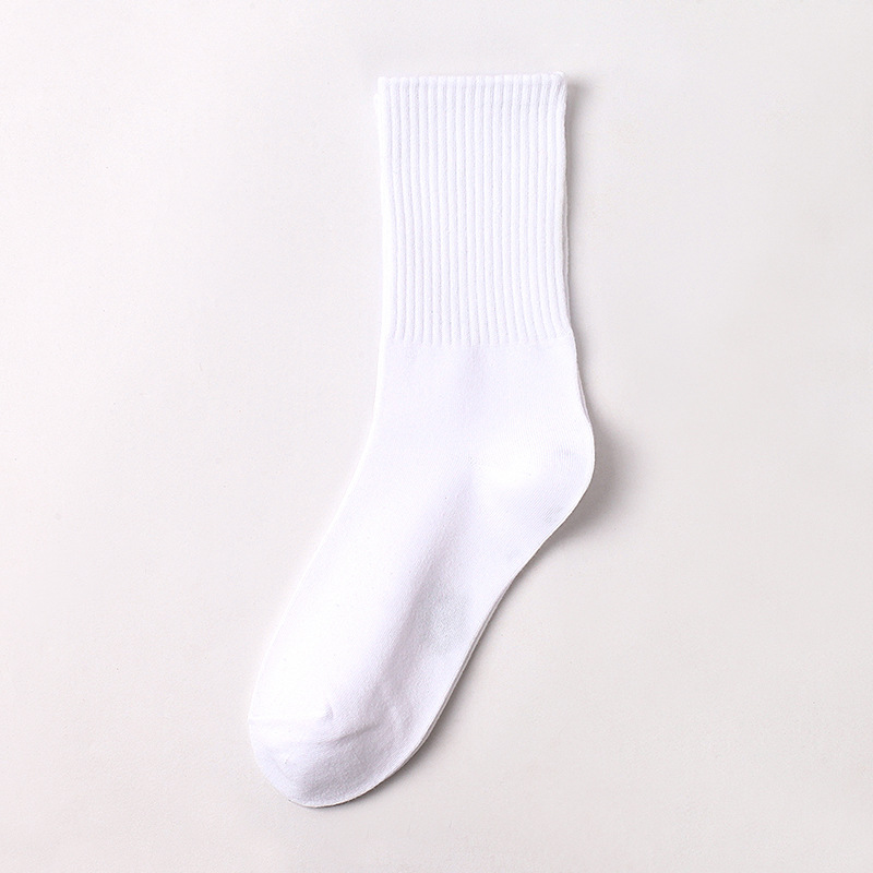 Calcetines de mujer al por mayor calcetines de algodón JK calcetines blancos de hombre puro calcetines de becerro negro estilo japonés varios medias Calcetines de pierna
