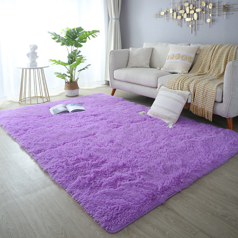 Nórdico ins estilo lindo alfombra sala de estar dormitorio mesa de café alfombra de la habitación de la muchacha de cabecera del hogar felpa engrosada Manta