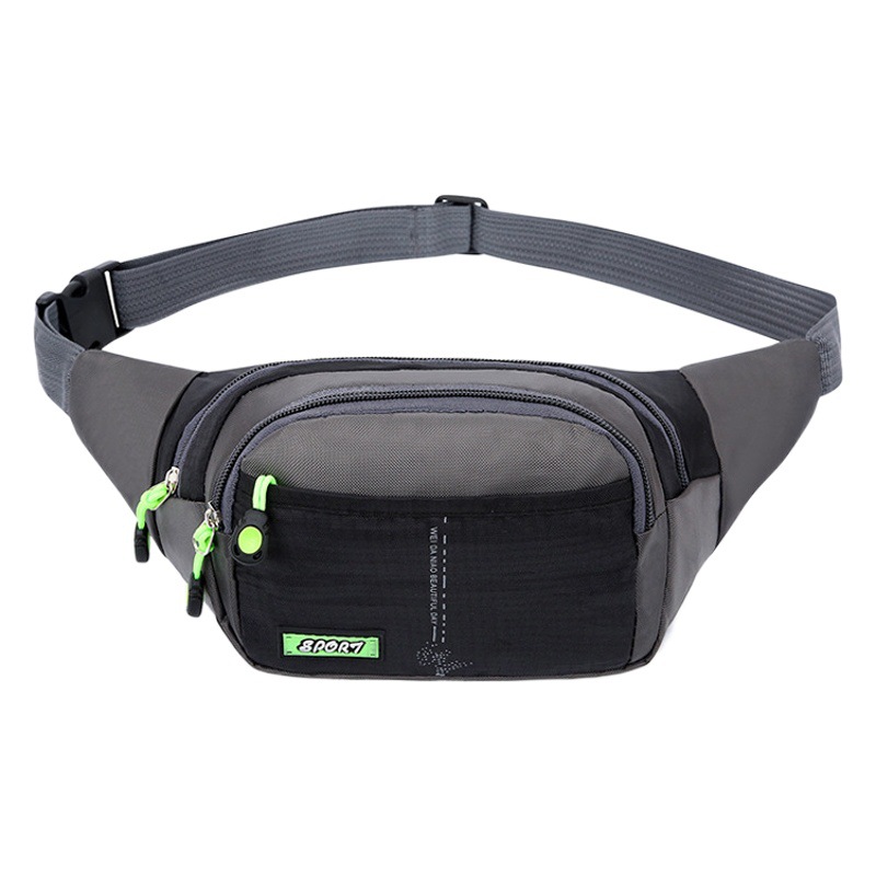 Riñonera deportiva multifuncional resistente al agua y al desgaste para hombre y mujer al aire libre