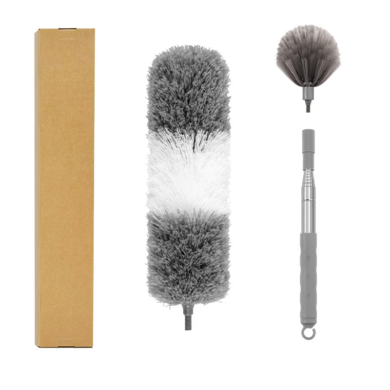 1 미터 극 + 회색 먼지 살포기 헤드 + 거미줄 브러시 헤드 + 상자