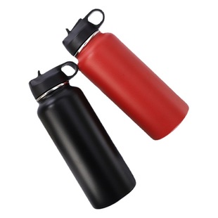 Cross-border 304 stainless steel vacuum space pot magnetic lid lifting buckle thermos cup large capacity portable outdoor sports pot