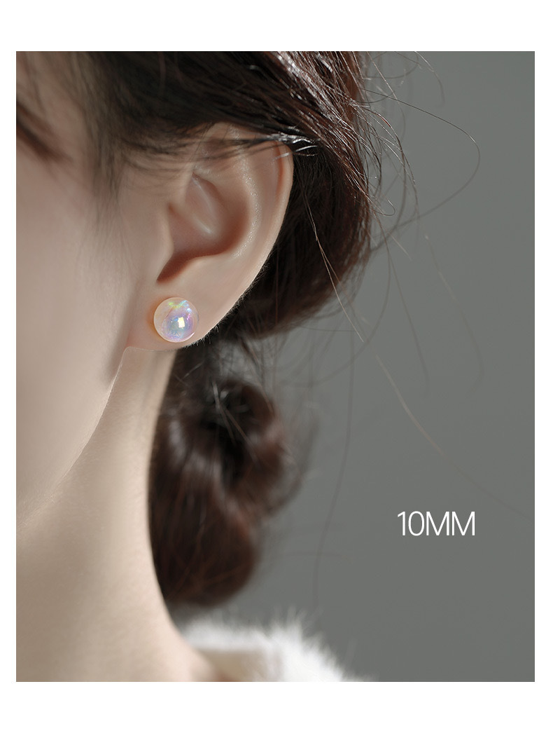 Earrings, 10mm
