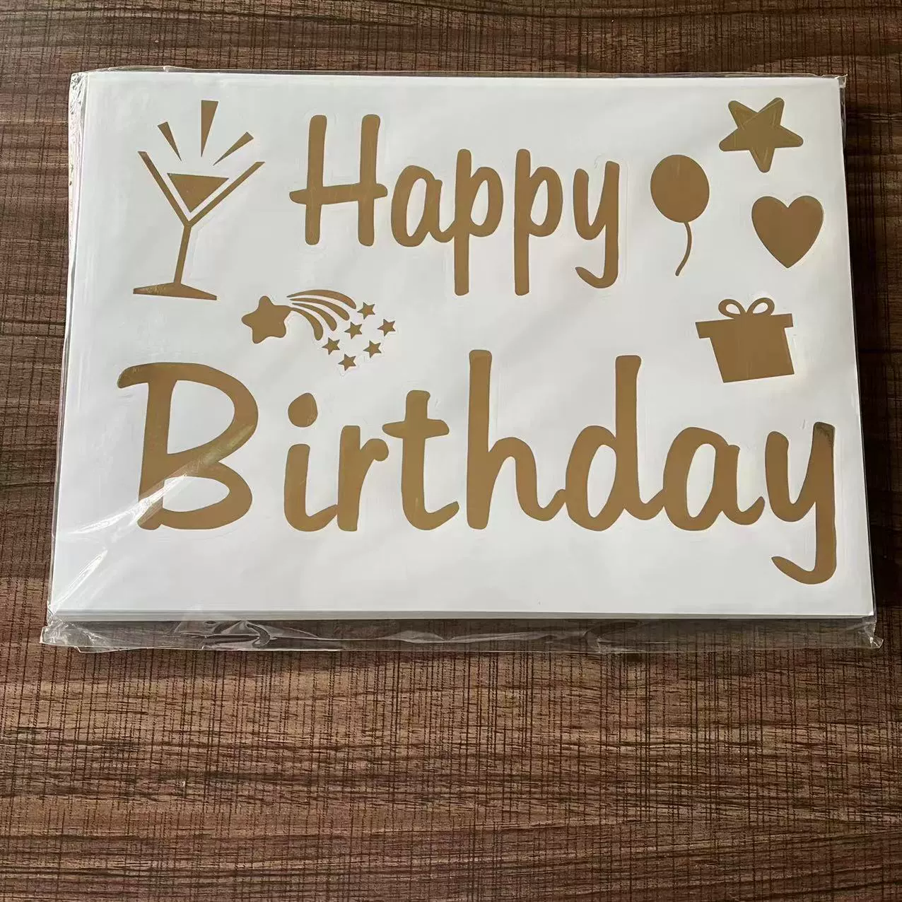 Transparent sticker, balloon, new collection, DIY