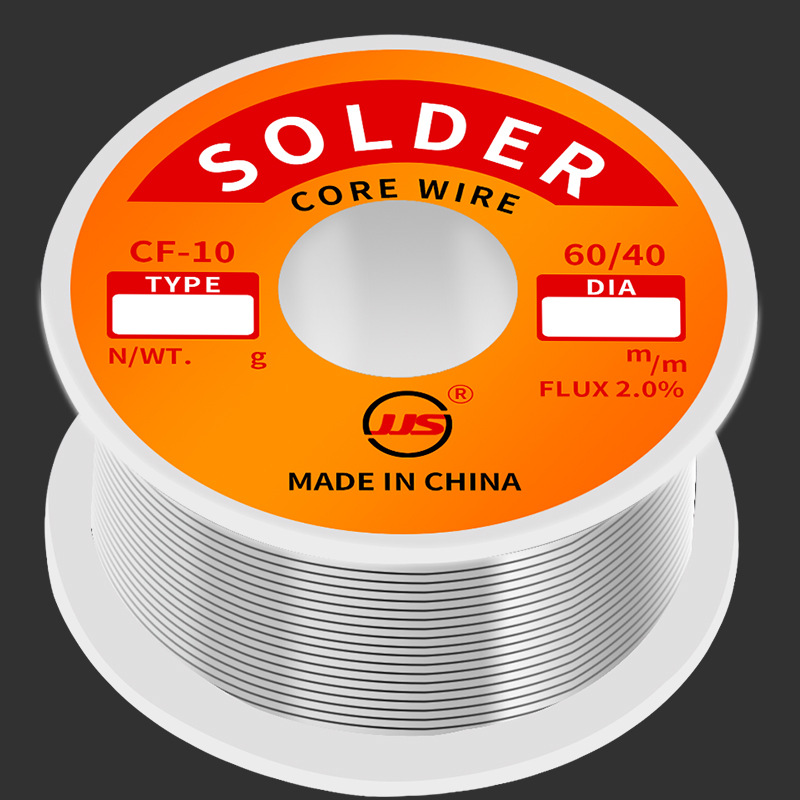 厂家直营 松香芯焊锡丝 有铅高纯度低熔点免洗锡线 焊锡50g1.0mm