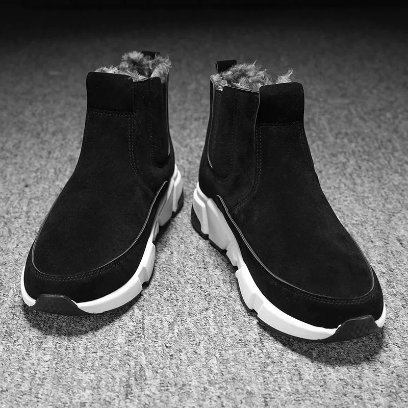 Martens, winter keep warm boots, men's high shoes