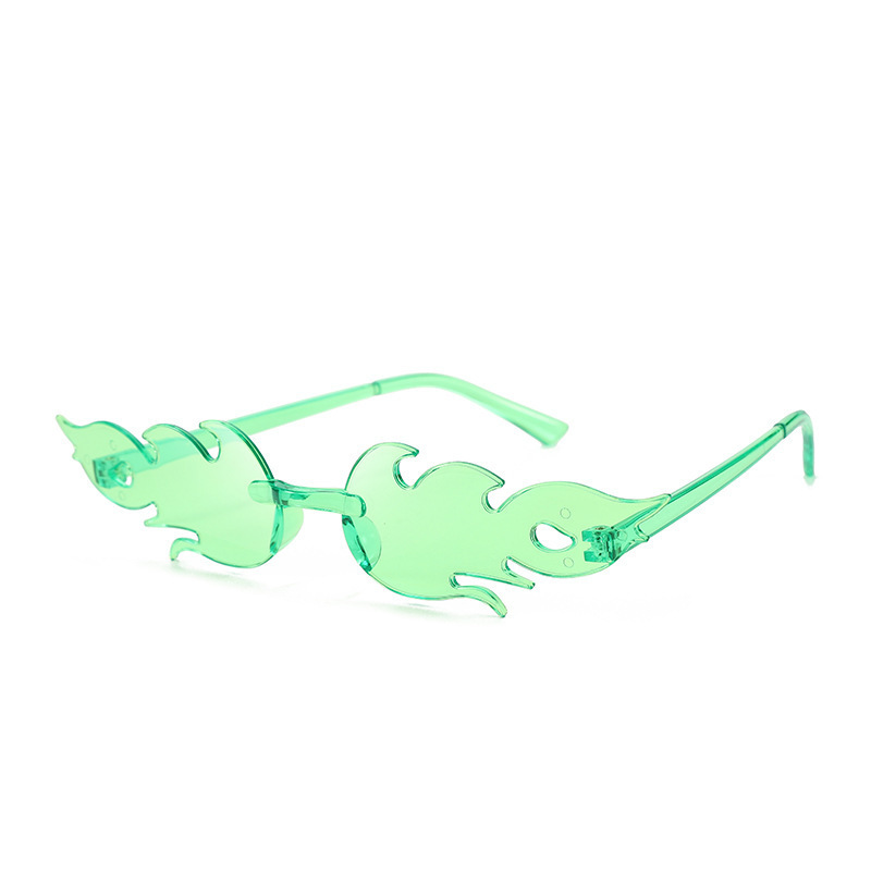 Gafas de sol llama color caramelo para baile y espectáculos