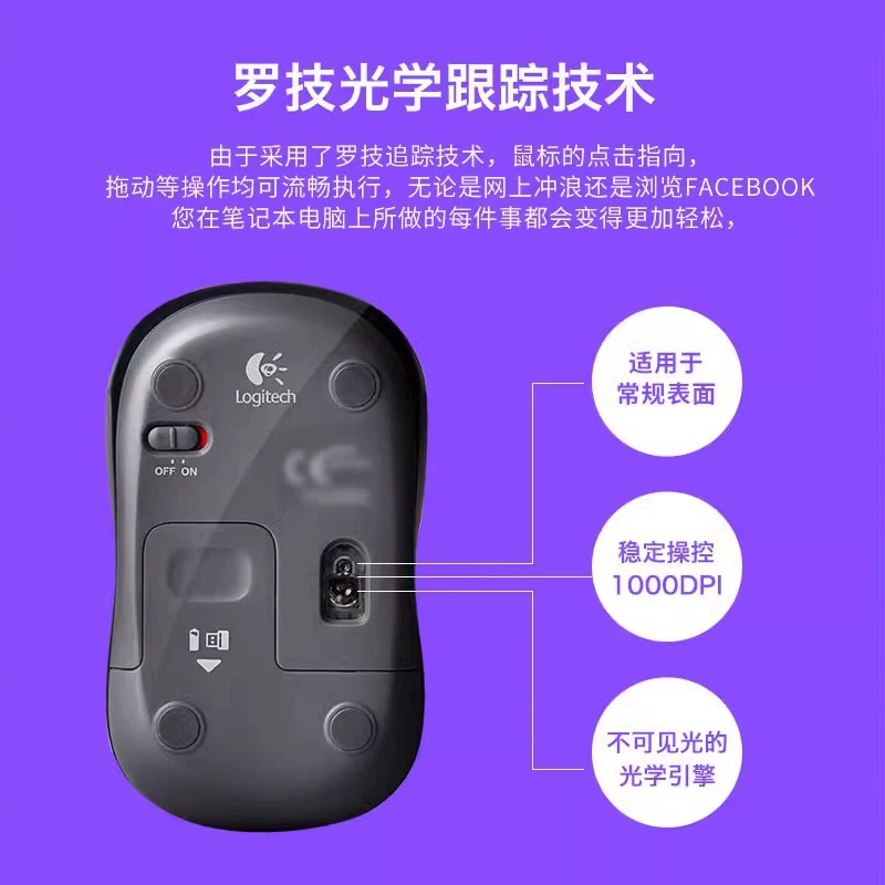 Logitech, мышь для ноутбука, модель 325S