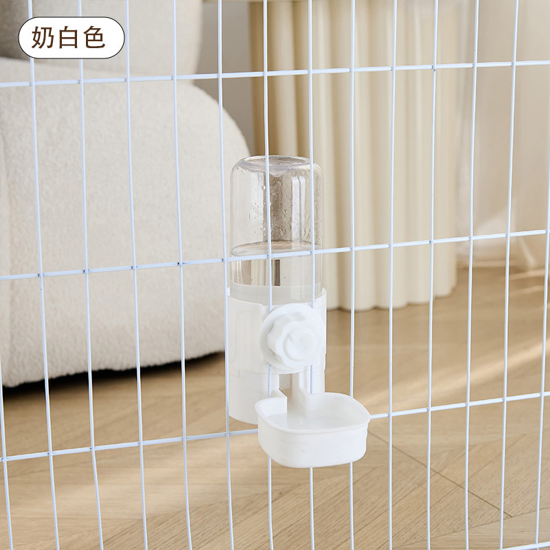 猫とウサギの水飲み場給餌機クロスボーダーホットセール犬吊り下げ自動ウォーターディスペンサー吊り下げケージ猫ボウル犬フードボウル|undefined