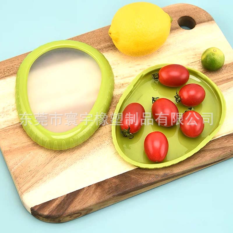 Caja de conservación de frutas y verduras, aguacate, película de cebolla, caja de conservación sellada con alimentos, contenedor de almacenamiento de frutas y verduras