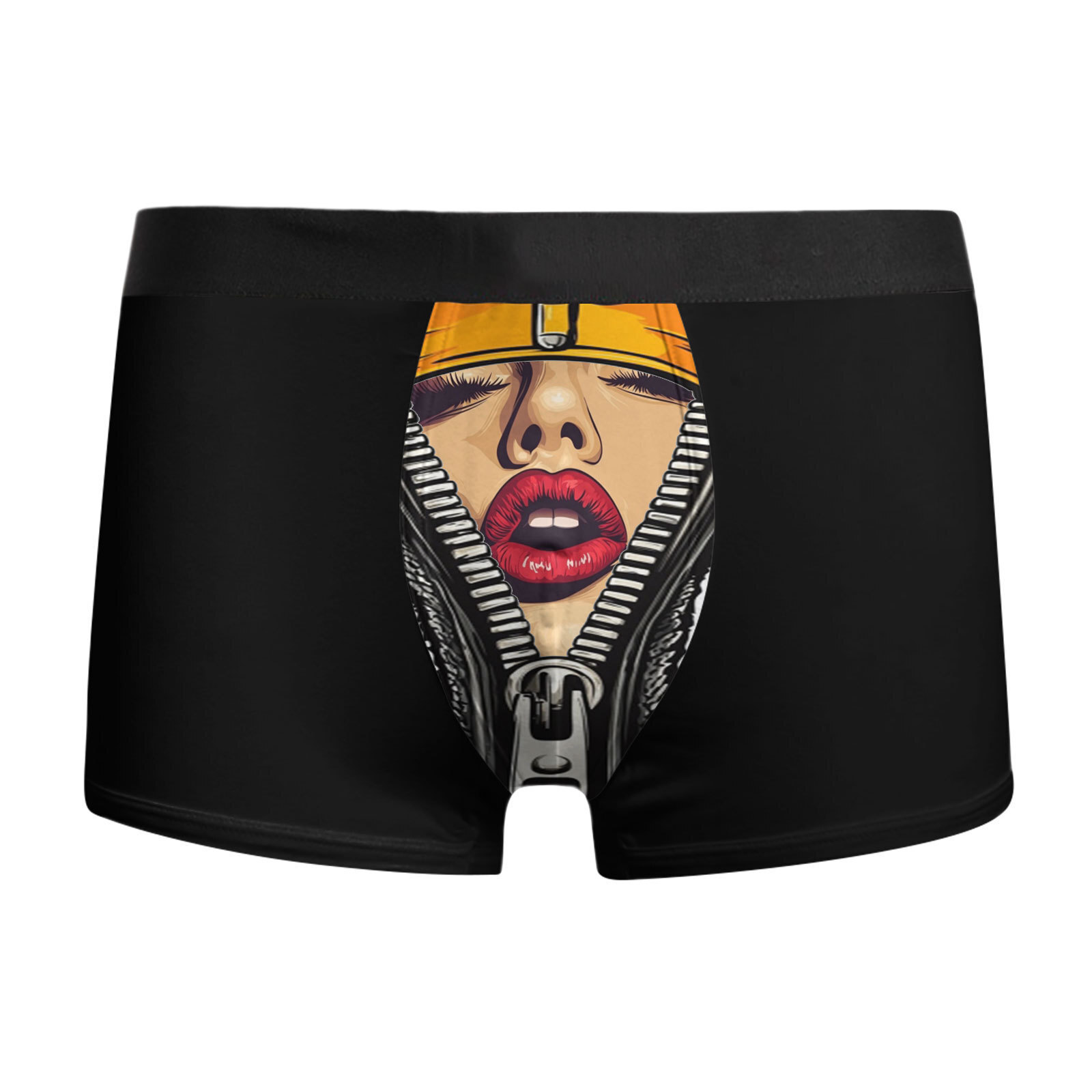 Ropa interior de hombre, bóxer, bóxer, pantalones cortos juveniles de cuatro estaciones de color sólido simples y divertidos MP01