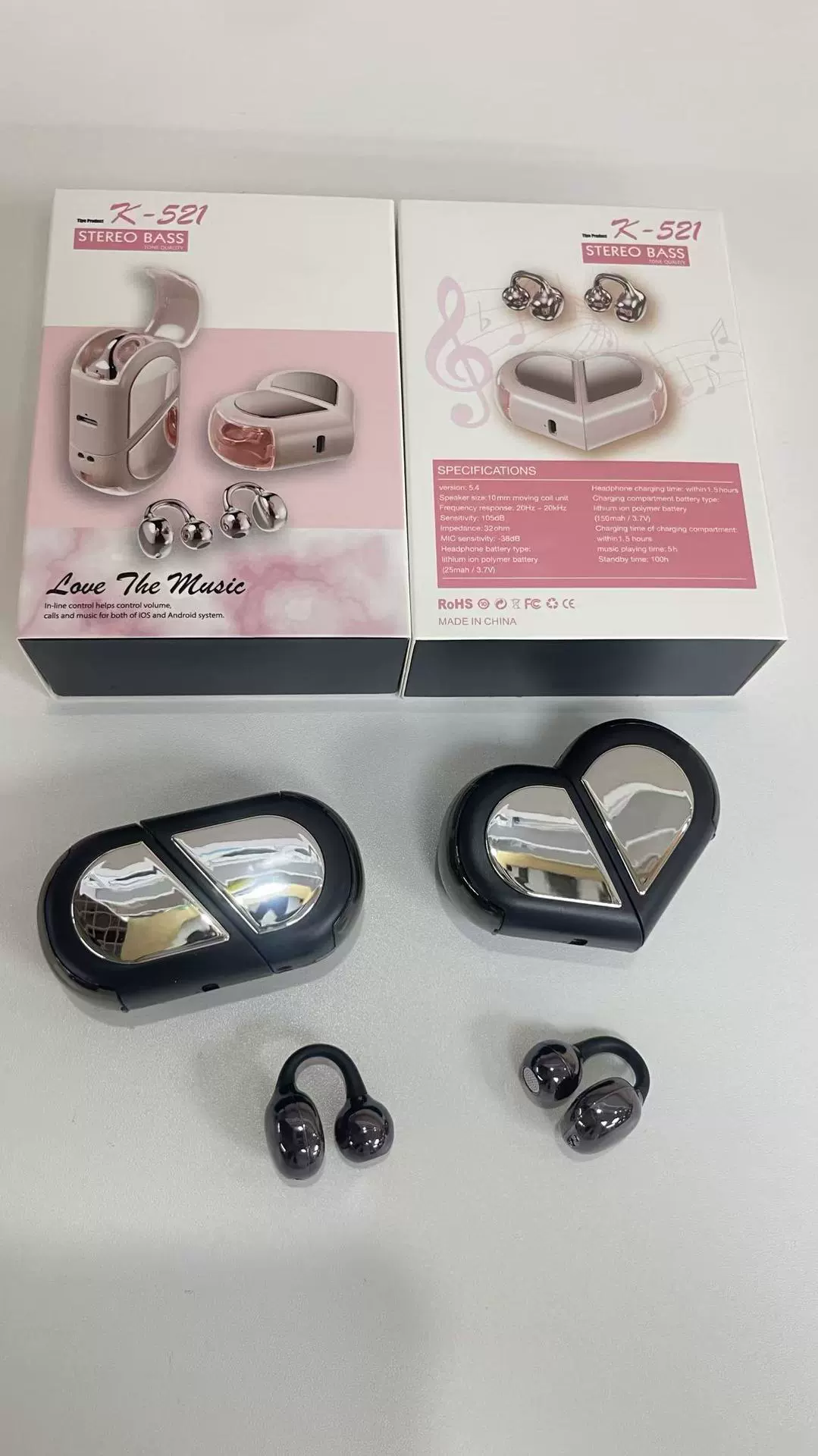 TWS Bluetooth Headset F9-5C (Private Model) — Wireless Earbuds, Multi-color Options, Compact Case