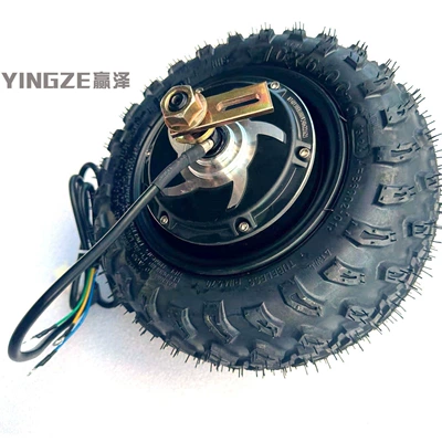Motorcycle wheel hub, 10X 6-6inch Off-Road Tires