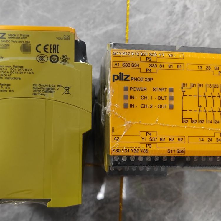 PILZ皮尔兹 PSWZ X1P 手动复位继电器 777949 时间监控