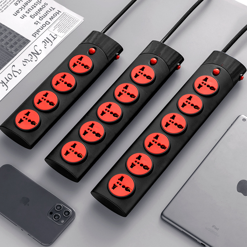 Exportación de cable de aluminio recubierto de cobre TPYE-C puerto de carga USB 4 agujeros 5 agujeros 6 agujeros enchufe universal