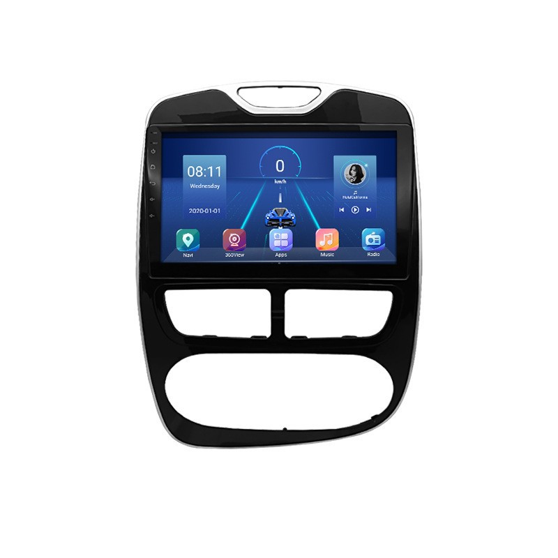 Aplicable a 12-15 Renault Clion Android reproductor de navegación MP5 Radio 4 + 64 incorporado Carplay