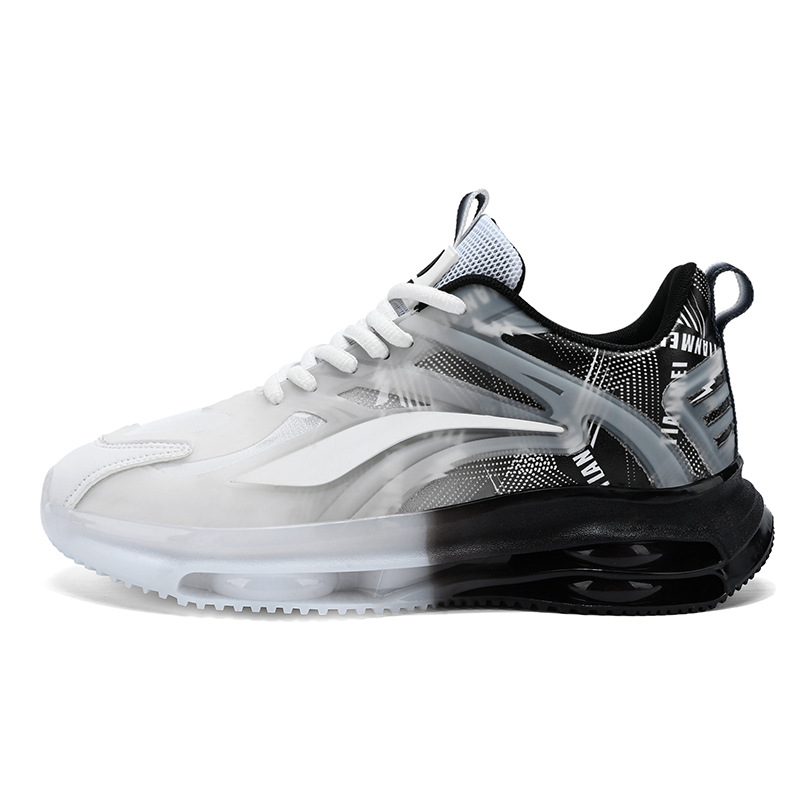 Coconut zapatos de los hombres de malla transpirable zapatilla de deporte ocasional de los hombres aumento de la altura del todo partido cojín de aire inferior suave papá zapatos de moda al por mayor