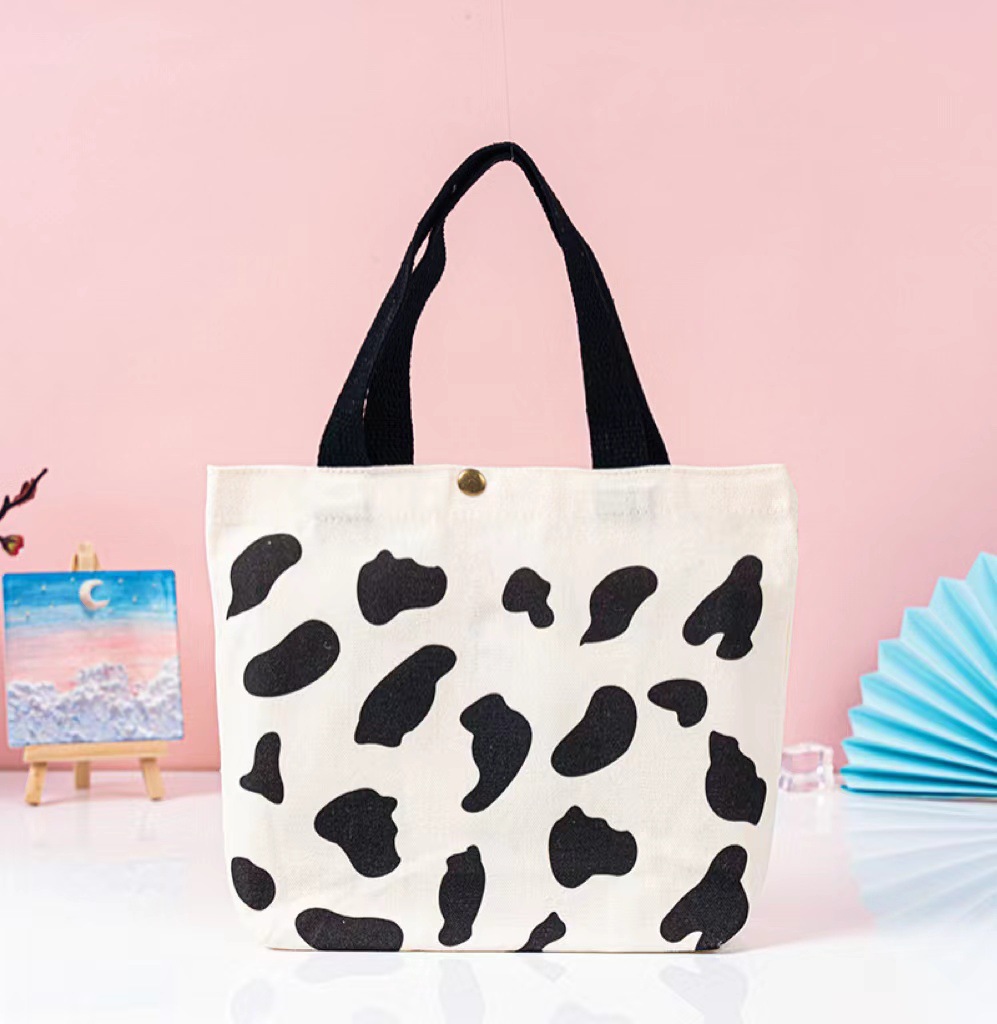 Bolsa de regalo de graduación de niños bolsas de lona portátiles de dibujos animados estudiantes bebés regalo de cumpleaños bolsa de lona spot