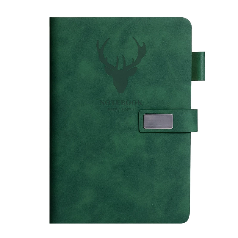 A5 Custom Work Notebook, Increased Thickness Business Version, U‑buckle Covers, 200–360 pages