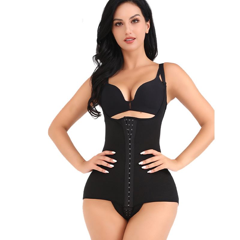 Corsé de una sola pieza Inconsútil de las mujeres del Amazonas realzado vientre que contrae cadera que levanta el corsé respirable apretado
