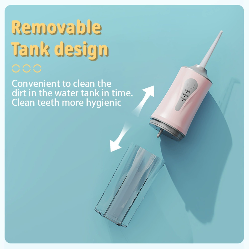Cross -border distribution portable household electric tooth tooth waters waterproof pulse cleansing tooth cleaner tooth flusher