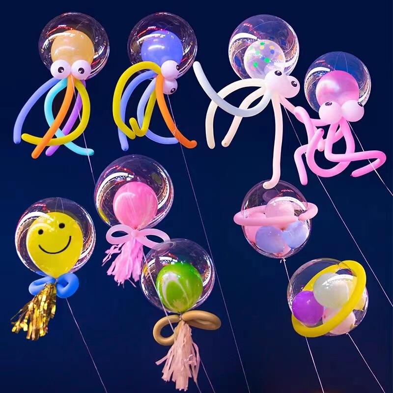 Cyber Celebre Flying Octopus Kite Balloon Floating Empty Octopus Balloon Outdoor Children's Toys