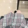 Sakurana plaid skirt