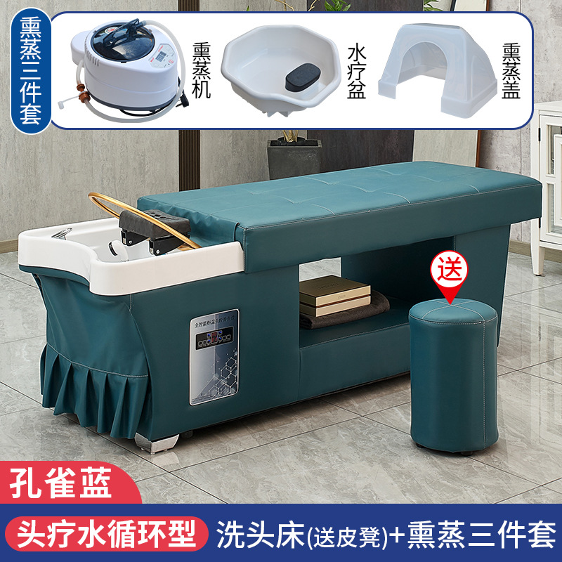 Azul pavo real + CIRCULACIÓN DE AGUA + Fumigación