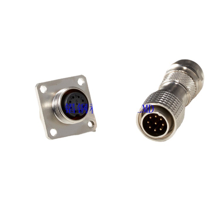 16Gͷ3о12G 12оIP67M16 square male socket