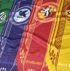 Harry Potter Decorated Hanging Banner Bar KTV Theme Decor Colorful Triangular Flag Banner Colorful