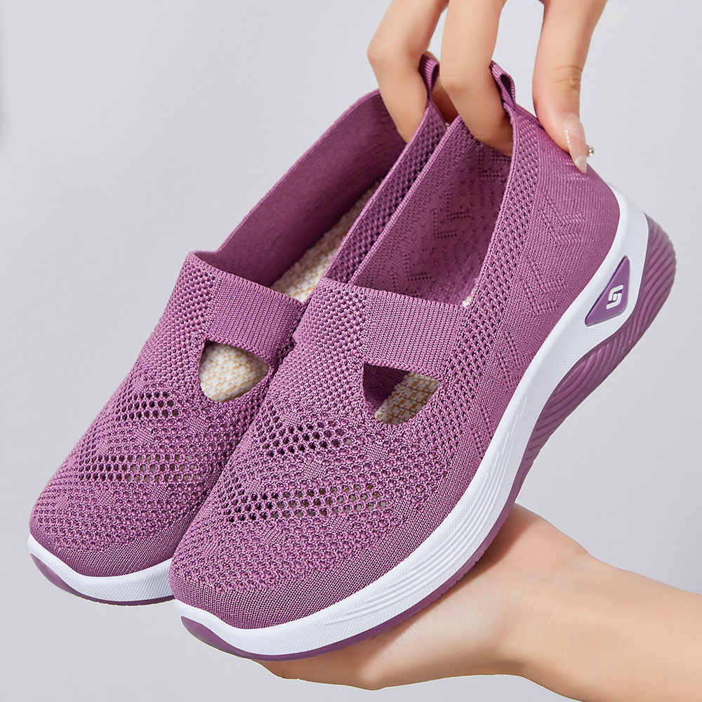 Zapatos individuales verano mujer todo-fósforo boca baja zapatos individuales transfronterizos temu venta al por mayor zapatos perezosos casuales para mujer zapatos de madre de un pie image 3