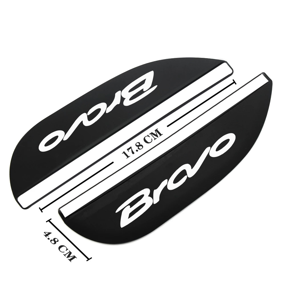 Rearview mirror rainproof sticker – Fiat Rearview Mirror Rain - fiat-8-bravo