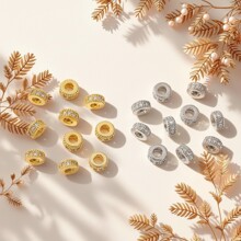 18K�����Ȧ΢��ʯɢ��DIY����朵�����Ȧ�����Ʒ������ϰ�