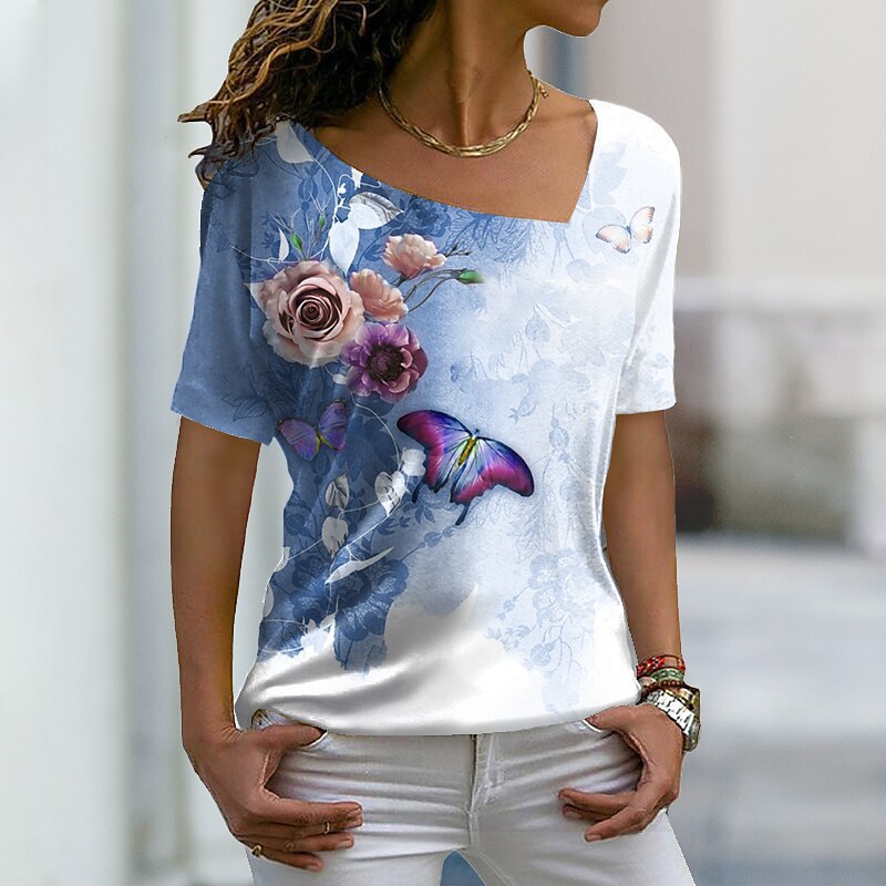 Floral T-shirt 2