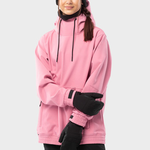 Cross-border winter sports outdoor snow jacket waterproof windproof soft shell Ski Jacket Women's pullover hoodie ski jacket