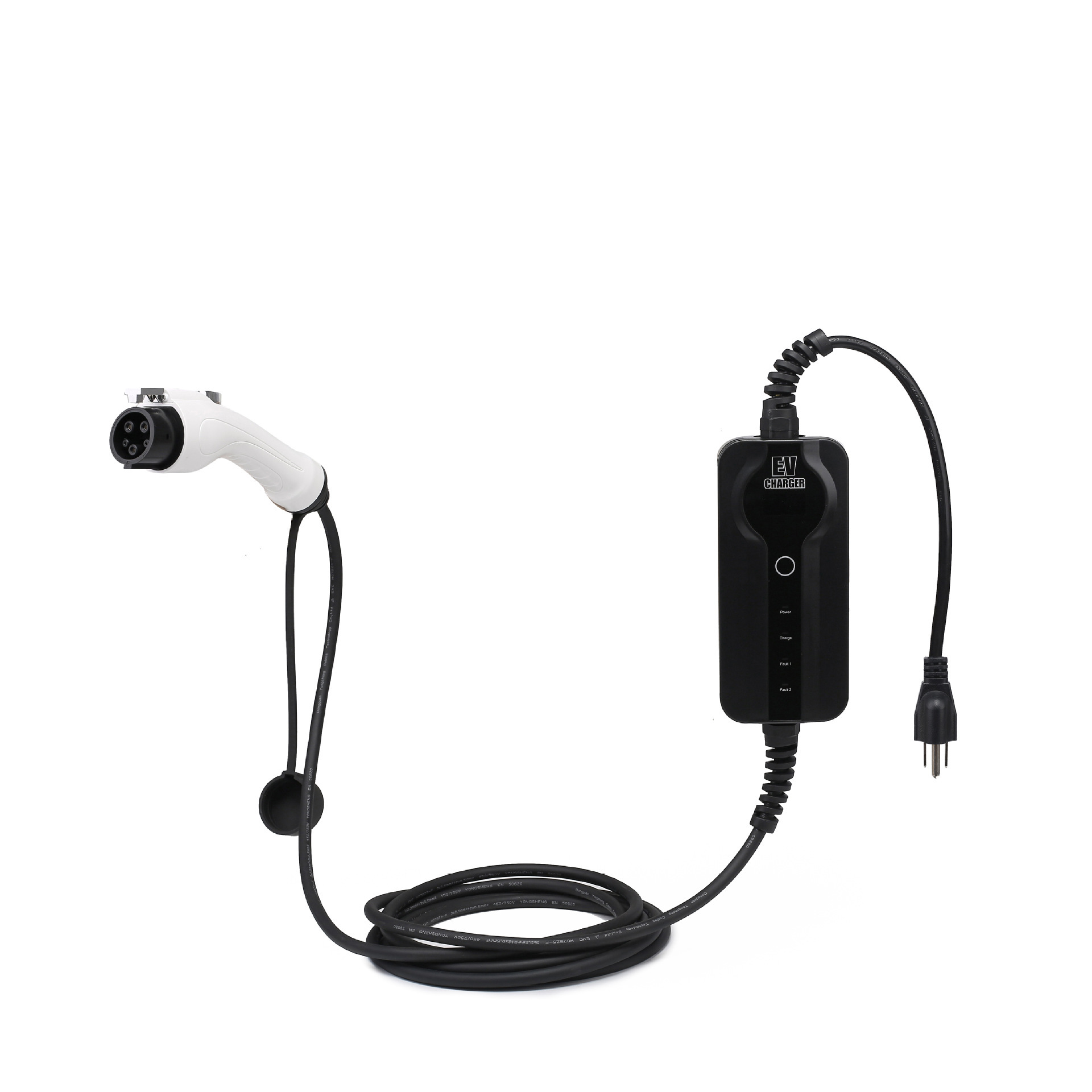 Type 1美标充电枪J1772可选插头110V230V美标充电器随车充16A家用