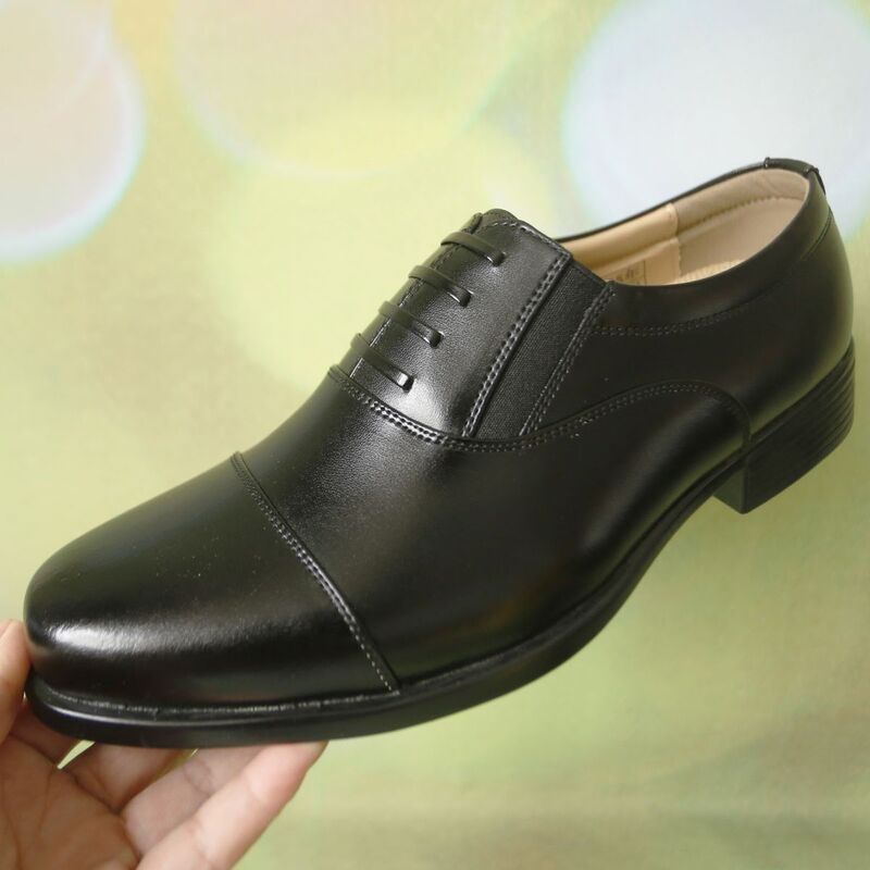 Formal Leather Shoes, Three-Joint Leather Shoes, Men's Four-Season Breathable Soft-Soled Formal Business Shoes, Non-Slip and Wear-Resistant Wedding Shoes
