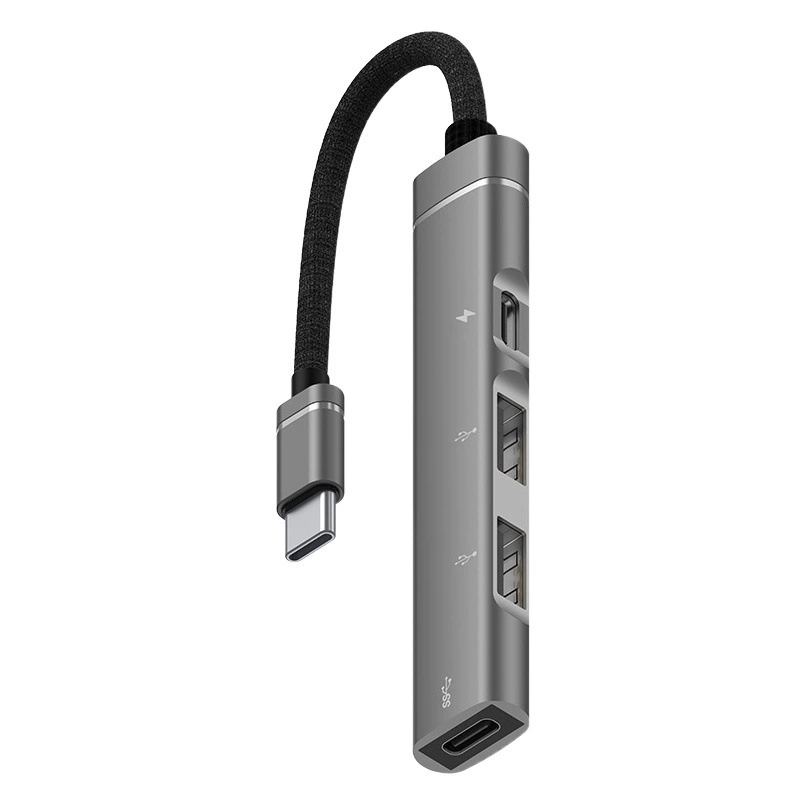 Оптовый удлинитель Typec к USB2.0, концентратор Typec, док-станция расширения PD, зарядный кабель-адаптер OTG