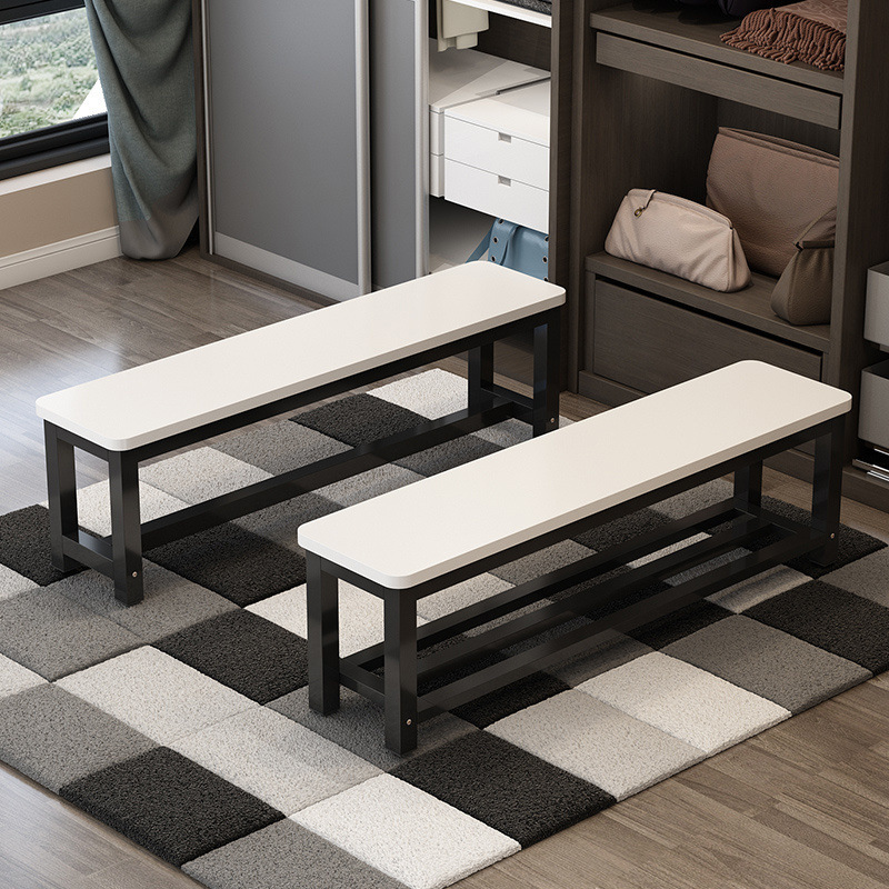 Fábrica directa taburete de zapatos taburete de vestuario de baño mesa de comedor tienda de ropa de fitness campo image 15