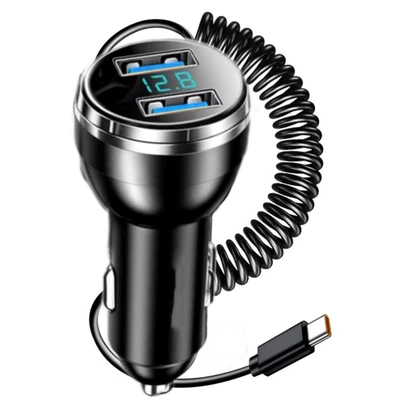 100W super fast charge – Mobil şarj cihazları - 31a-single-c-spring-wire