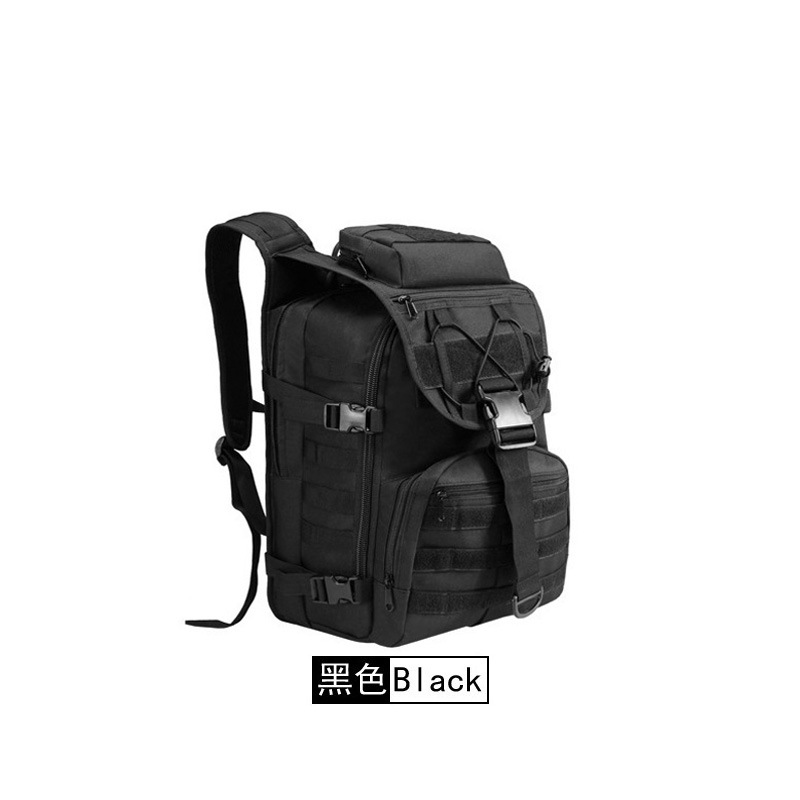 Bolsa táctica de hombro al aire libre bolsa de montaña impermeable caminata camuflada mochila táctica de hombre gran capacidad al aire libre resistente al desgaste