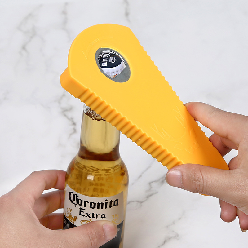 Japanese multifunctional can opener beer bottle opener artifact cap opener labor-saving bottle cap screw capper Xiaobao