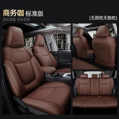 Modelə uyğun (Original) oturacaq örtükləri – leather seat covers - business-coffee-standard-edition-five-seater-nappa-leather-full-coverage-for-front-and-rear-rows