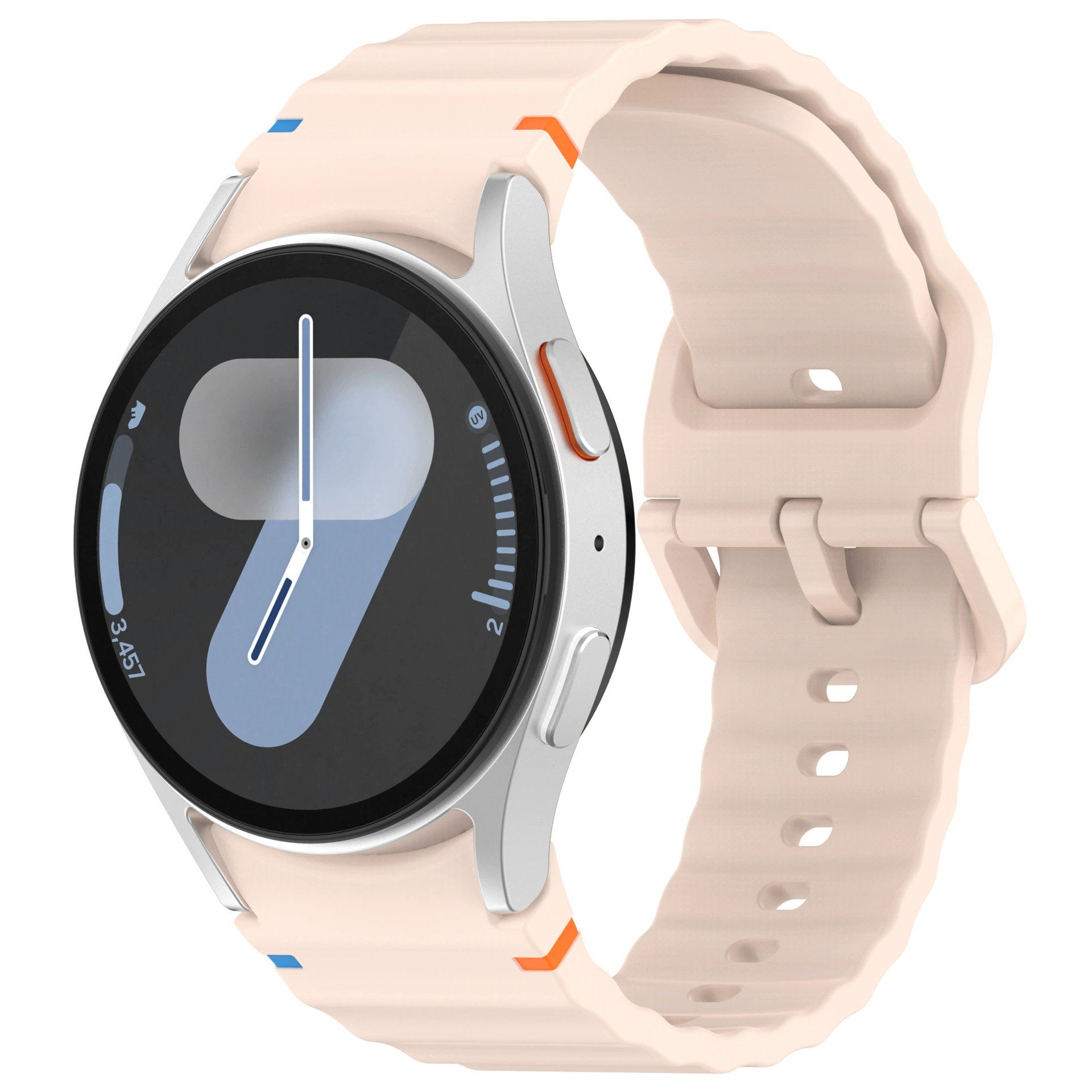 Samsung, wavy breathable silicone watch strap