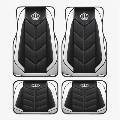 Avtomobil döşəmə paspasları, Cross-Border Temu Car Floor Mats, Stain-Resistant - sku72-color-temu-hot-selling-floor-mats-79-3344cm-two-piece-pack