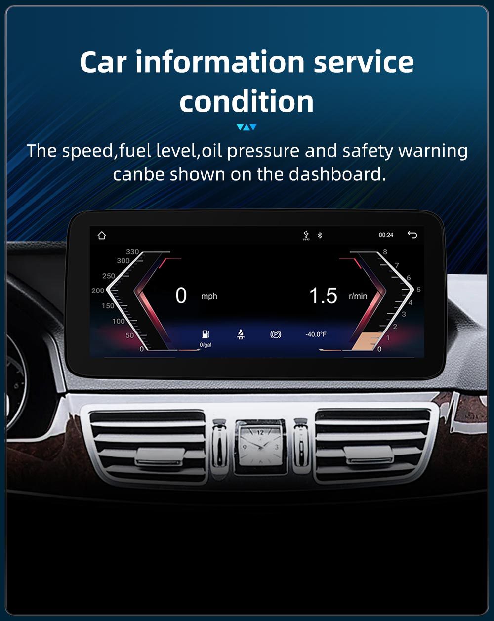 Linux System 7inch Is Suitable for Mercedes-Benz E-Class W212 Central Control Large-Screen Car Navigation Carplay Player