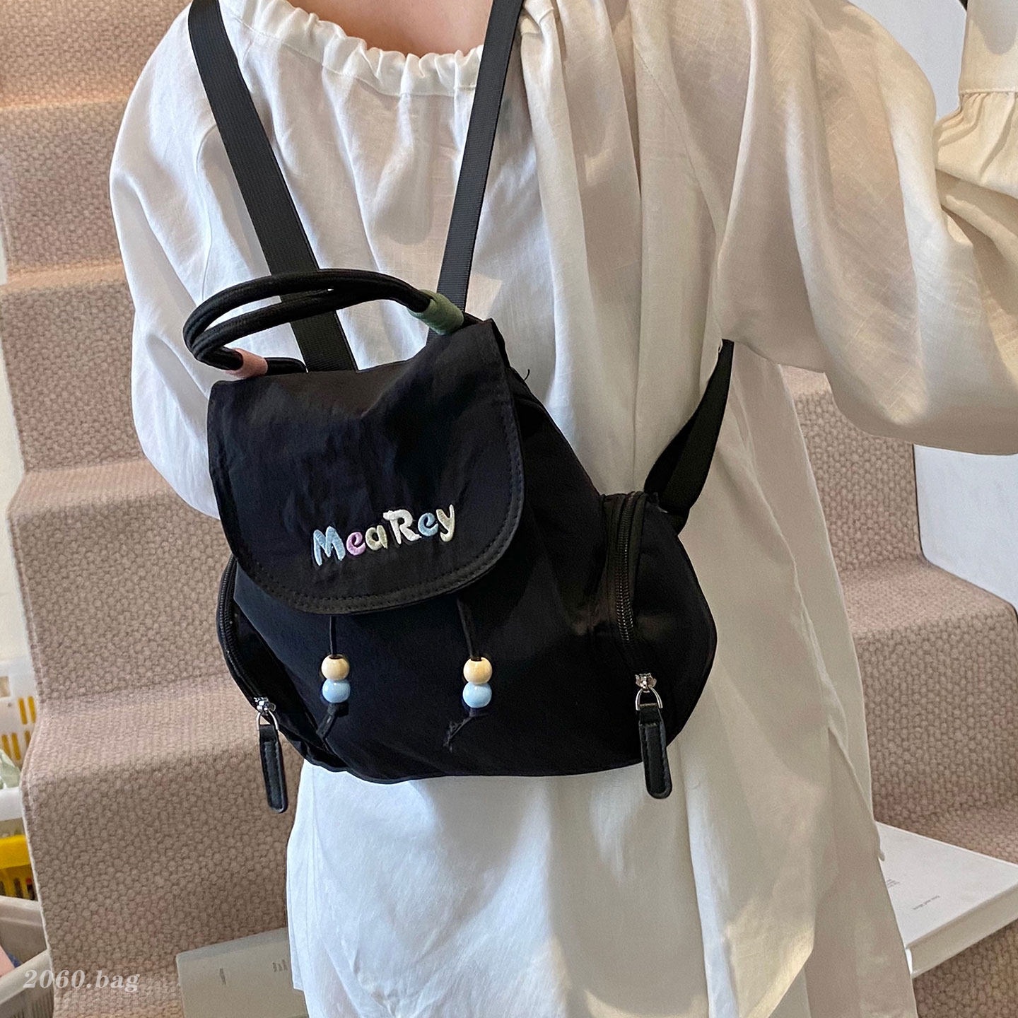 Mochila universal, mochila de clase, mochila de estilo pequeño, estilo coreano de viaje, nueva mujer ocio 2026