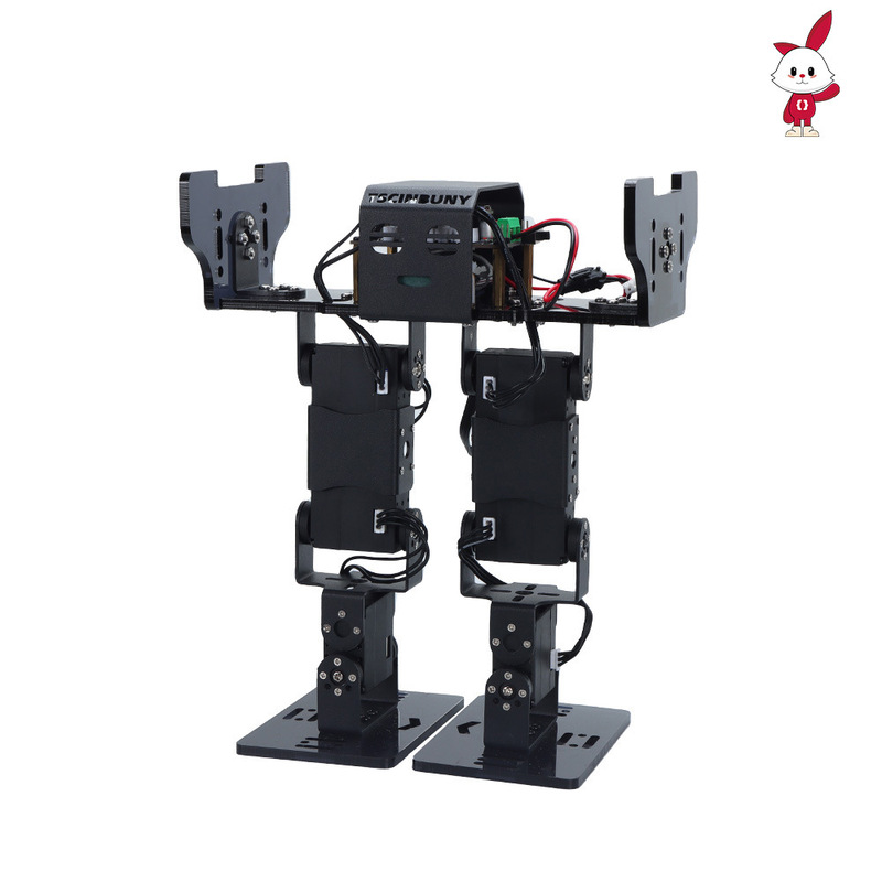 Competition-Grade Humanoid Robot with Stm32 Main Control, 6-Degree-Of-Freedom Bus Servo, Action Group, Open-Source Mobile Phone Control