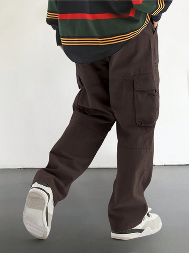 2025 Cross-border Amazon Best-seller American Retro Versatile Work Pants Men Street Fashion High Street Casual Pants