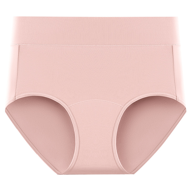 60 madres de cintura alta, talla grande, MM gordo, 200 libras, talla grande, ropa interior de cintura alta de algodón para niñas, sensación de nubes de Xinjiang de alta calidad.