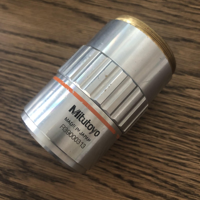 春田谷 Mitutoyo三丰BD Plan Apo 7.5X/0.21明暗场物镜 实物拍摄